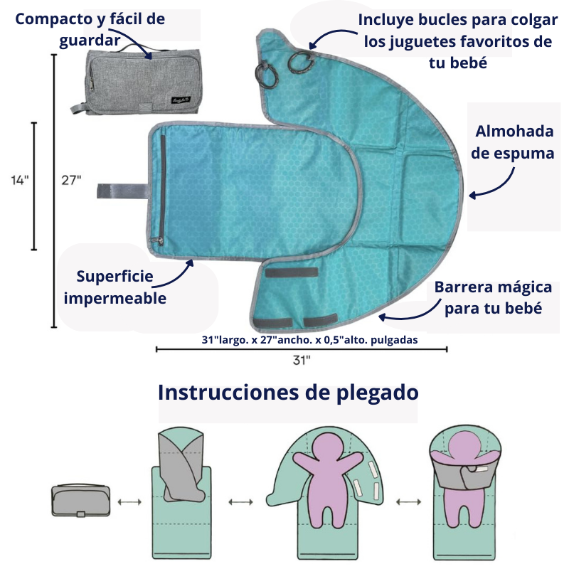(2x1) Cambiador de pañales