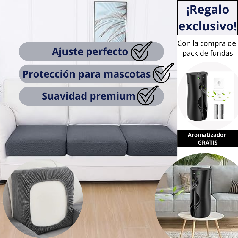 Packs de 2 Fundas de cojin Premium